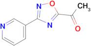 1-[3-(pyridin-3-yl)-1,2,4-oxadiazol-5-yl]ethan-1-one