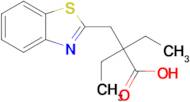 2-(1,3-Benzothiazol-2-ylmethyl)-2-ethylbutanoic acid