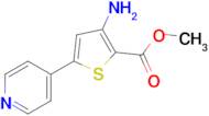 Methyl 3-amino-5-(pyridin-4-yl)thiophene-2-carboxylate