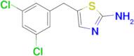 5-[(3,5-dichlorophenyl)methyl]-1,3-thiazol-2-amine