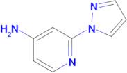 2-(1h-Pyrazol-1-yl)pyridin-4-amine
