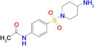 n-{4-[(4-aminopiperidin-1-yl)sulfonyl]phenyl}acetamide