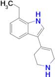 7-Ethyl-3-(1,2,3,6-tetrahydropyridin-4-yl)-1h-indole