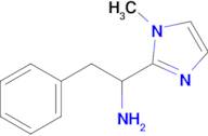 1-(1-Methyl-1h-imidazol-2-yl)-2-phenylethan-1-amine