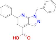 1-Benzyl-6-phenyl-1h-pyrazolo[3,4-b]pyridine-4-carboxylic acid