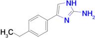 4-(4-Ethylphenyl)-1h-imidazol-2-amine