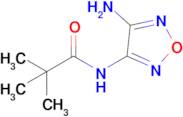 n-(4-Amino-1,2,5-oxadiazol-3-yl)-2,2-dimethylpropanamide