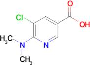 5-Chloro-6-(dimethylamino)pyridine-3-carboxylic acid