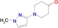 1-(1-Methyl-1h-pyrazol-3-yl)piperidin-4-one