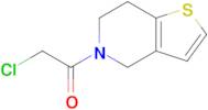 2-Chloro-1-{4h,5h,6h,7h-thieno[3,2-c]pyridin-5-yl}ethan-1-one