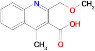 2-(Methoxymethyl)-4-methylquinoline-3-carboxylic acid