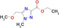 Ethyl 5-(methoxymethyl)-1-methyl-1h-1,2,4-triazole-3-carboxylate