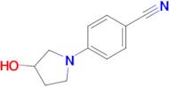 4-(3-Hydroxypyrrolidin-1-yl)benzonitrile