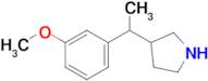 3-[1-(3-methoxyphenyl)ethyl]pyrrolidine