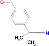 2-(4-Formylphenyl)-2-methylpropanenitrile