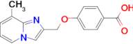 4-({8-methylimidazo[1,2-a]pyridin-2-yl}methoxy)benzoic acid