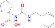 1-[(benzylcarbamoyl)amino]cyclopentane-1-carboxylic acid