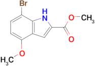 Methyl 7-bromo-4-methoxy-1h-indole-2-carboxylate