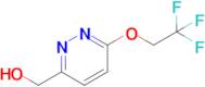 [6-(2,2,2-trifluoroethoxy)pyridazin-3-yl]methanol