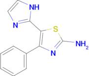 5-(1h-Imidazol-2-yl)-4-phenyl-1,3-thiazol-2-amine