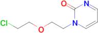 1-[2-(2-chloroethoxy)ethyl]-1,2-dihydropyrimidin-2-one