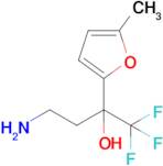 4-Amino-1,1,1-trifluoro-2-(5-methylfuran-2-yl)butan-2-ol