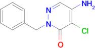 5-Amino-2-benzyl-4-chloro-2,3-dihydropyridazin-3-one