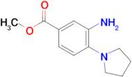 Methyl 3-amino-4-(pyrrolidin-1-yl)benzoate