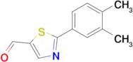 2-(3,4-Dimethylphenyl)-1,3-thiazole-5-carbaldehyde