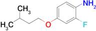 2-Fluoro-4-(3-methylbutoxy)aniline