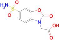 2-(2-Oxo-6-sulfamoyl-2,3-dihydro-1,3-benzoxazol-3-yl)acetic acid