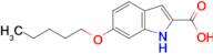 6-(Pentyloxy)-1h-indole-2-carboxylic acid
