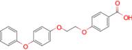 4-[2-(4-phenoxyphenoxy)ethoxy]benzoic acid