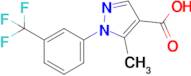 5-Methyl-1-[3-(trifluoromethyl)phenyl]-1h-pyrazole-4-carboxylic acid