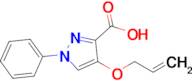 1-Phenyl-4-(prop-2-en-1-yloxy)-1h-pyrazole-3-carboxylic acid