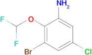 3-Bromo-5-chloro-2-(difluoromethoxy)aniline