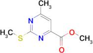 Methyl 6-methyl-2-(methylsulfanyl)pyrimidine-4-carboxylate