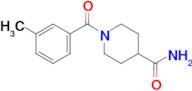 1-(3-Methylbenzoyl)piperidine-4-carboxamide