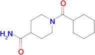 1-Cyclohexanecarbonylpiperidine-4-carboxamide