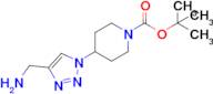 Tert-butyl 4-[4-(aminomethyl)-1h-1,2,3-triazol-1-yl]piperidine-1-carboxylate