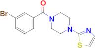 1-(3-Bromobenzoyl)-4-(1,3-thiazol-2-yl)piperazine