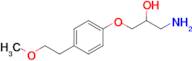 1-Amino-3-[4-(2-methoxyethyl)phenoxy]propan-2-ol