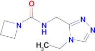 n-[(4-ethyl-4h-1,2,4-triazol-3-yl)methyl]azetidine-1-carboxamide