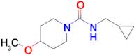 n-(Cyclopropylmethyl)-4-methoxypiperidine-1-carboxamide