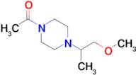 1-[4-(1-methoxypropan-2-yl)piperazin-1-yl]ethan-1-one