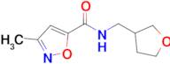 3-Methyl-n-[(oxolan-3-yl)methyl]-1,2-oxazole-5-carboxamide