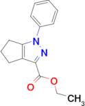 Ethyl 1-phenyl-1h,4h,5h,6h-cyclopenta[c]pyrazole-3-carboxylate