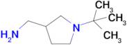 (1-Tert-butylpyrrolidin-3-yl)methanamine