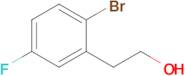 2-(2-Bromo-5-fluorophenyl)ethan-1-ol