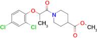 Methyl 1-[2-(2,4-dichlorophenoxy)propanoyl]piperidine-4-carboxylate